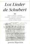 Los Lieder de Schubert III - 