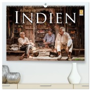 Cover-Bild zum Titel 'Alltag in Indien (hochwertiger Premium Wandkalender 2026 DIN A2 quer), Kunstdruck in Hochglanz' von 'Jens Benninghofen'