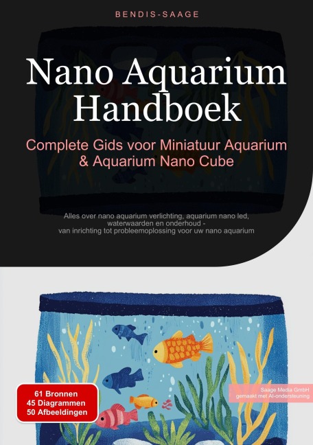 Nano Aquarium Handboek: Complete Gids voor Miniatuur Aquarium & Aquarium Nano Cube - Bendis A. I. Saage - Nederlands