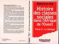 Cover-Bild zum Titel 'Histoire des classes sociales dans l'Afrique de l'Ouest' von ''