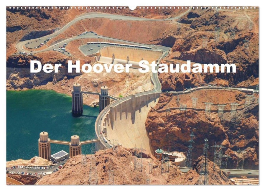 Der Hoover Staudamm (Wandkalender 2025 DIN A2 quer), CALVENDO Monatskalender - Volker Krahn