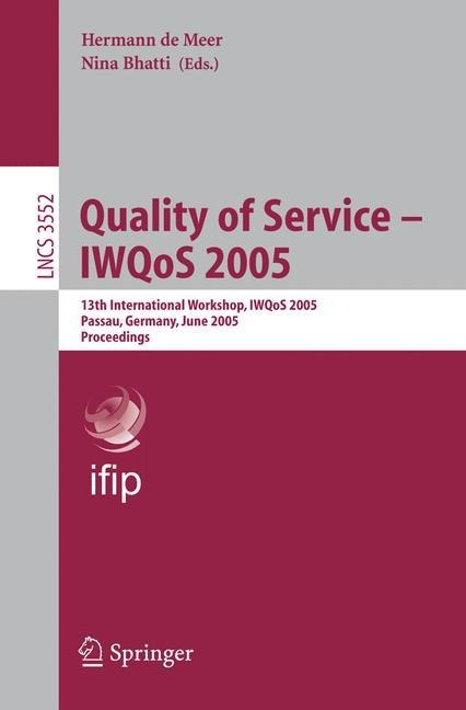 Quality of Service ¿ IWQoS 2005 - 