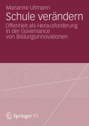 Cover-Bild zum Titel 'Schule verändern' von 'Marianne Ullmann'