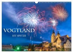 Cover-Bild zum Titel 'Vogtland ist Spitze (Wandkalender 2026 DIN A3 quer), CALVENDO Monatskalender' von 'Ulrich Männel www. studio-fifty-five. de'