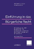 Cover-Bild zum Titel 'Einführung in das Bürgerliche Recht' von 'Dietmar O. Reich, Peter Schmitz'