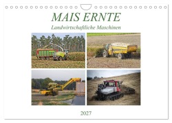 Cover-Bild zum Titel 'MAIS ERNTE (Wandkalender 2027 DIN A4 quer), CALVENDO Monatskalender' von 'Schnellewelten'