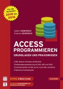 Cover-Bild zum Titel 'Access programmieren' von 'Walter Doberenz, Thomas Gewinnus'