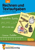 Cover-Bild zum Titel 'Rechnen und Textaufgaben - Gymnasium 5. Klasse, A5-Heft' von 'Susanne Simpson, Tina Wefers'