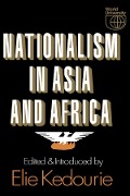 Cover-Bild zum Titel 'Nationalism in Asia and Africa' von ''