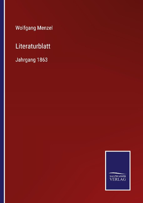 Literaturblatt - Wolfgang Menzel