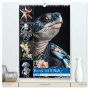 Cover-Bild zum Titel 'Kunst trifft Natur (hochwertiger Premium Wandkalender 2026 DIN A2 hoch), Kunstdruck in Hochglanz' von 'Steffen Gierok-Latniak'