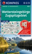 Cover-Bild zum Titel 'KOMPASS Wanderkarte 5 Wettersteingebirge, Zugspitzgebiet 1:50.000' von ''
