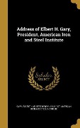 Address of Elbert H. Gary, President, American Iron and Steel Institute - 
