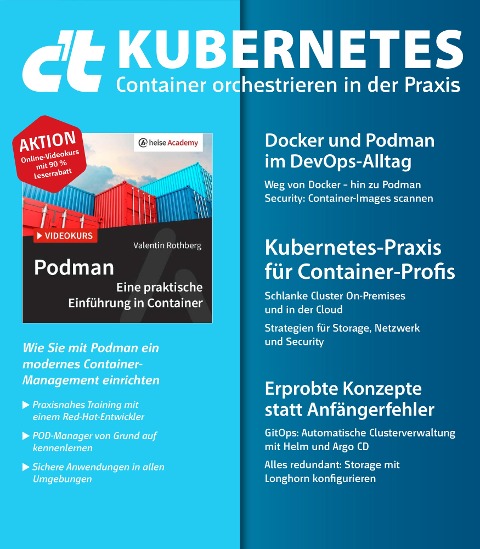 c't Kubernetes - c't-Redaktion