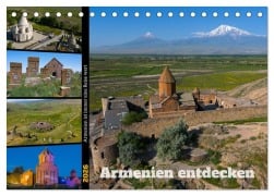 Cover-Bild zum Titel 'Armenien entdecken (Tischkalender 2026 DIN A5 quer), CALVENDO Monatskalender' von 'Frauke Scholz'