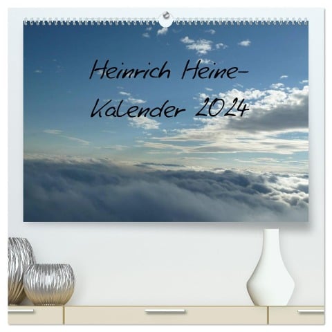 Heine-Kalender Kalender (hochwertiger Premium Wandkalender 2024 DIN A2 quer), Kunstdruck in Hochglanz - Vincent Weimar