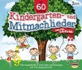 Cover-Bild zum Titel 'Die 60 schönsten Kindergarten- und Mitmachlieder' von 'Felix & die Kita-Kids Lena'