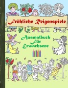 Cover-Bild zum Titel 'Fröhliche Reigenspiele (Ausmalbuch)' von 'Luisa Rose'