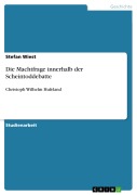 Cover-Bild zum Titel 'Die Machtfrage innerhalb der Scheintoddebatte' von 'Stefan Wiest'