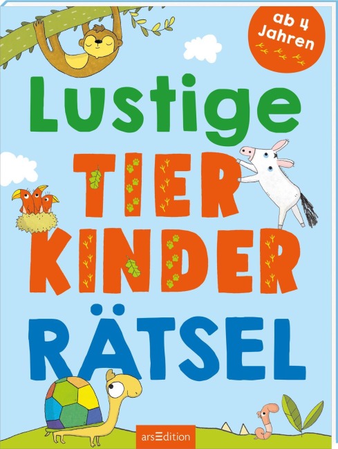 Lustige Tierkinder-Rätsel - 