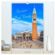 Cover-Bild zum Titel 'Für immer Dein Venedig (hochwertiger Premium Wandkalender 2026 DIN A2 hoch), Kunstdruck in Hochglanz' von 'Marion Meyer - Stimmungsbilder1'