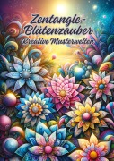Cover-Bild zum Titel 'Zentangle-Blütenzauber' von 'Diana Kluge'