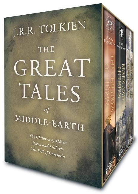 The Great Tales of Middle-Earth Box Set - J R R Tolkien, Christopher Tolkien