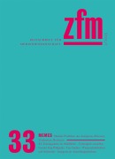 Cover-Bild zum Titel 'Zeitschrift für Medienwissenschaft 33' von ''