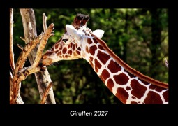 Cover-Bild zum Titel 'Giraffen 2027 Fotokalender DIN A3' von 'Tobias Becker'