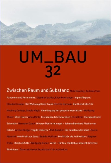 Zwischen Raum und Substanz - 