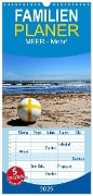 Familienplaner 2025 - MEER - Mehr! mit 5 Spalten (Wandkalender, 21 x 45 cm) CALVENDO - 