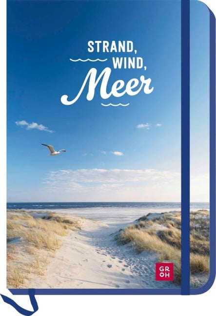 Notizbuch Strand Wind Meer - 