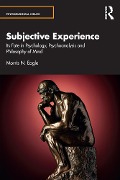 Cover-Bild zum Titel 'Subjective Experience' von 'Morris N. Eagle'