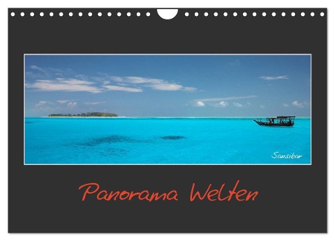 Panorama Welten (Wandkalender 2024 DIN A4 quer), CALVENDO Monatskalender - Martin Rauchenwald