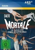 Cover-Bild zum Titel 'Salto Mortale - Die Geschichte einer Artistenfamilie' von 'Heinz Oskar Wuttig, Michael Braun, Horst Pillau, Rolf-Hans Müller'