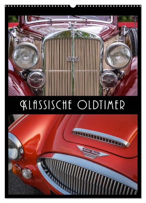 Klassische Oldtimer (Wandkalender 2026 DIN A2 hoch), CALVENDO Monatskalender - Christian Müringer