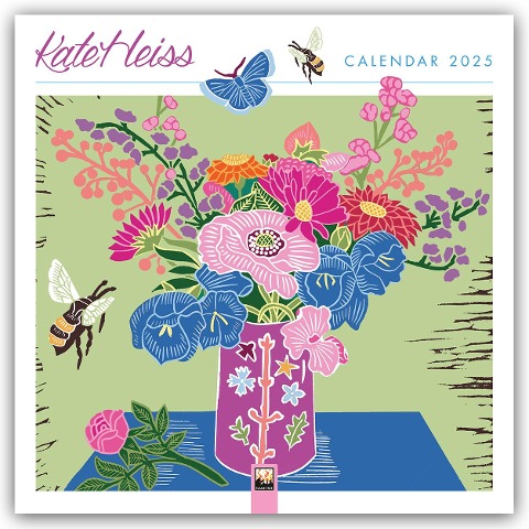 Kate Heiss Wall Calendar 2025 (Art Calendar) - 