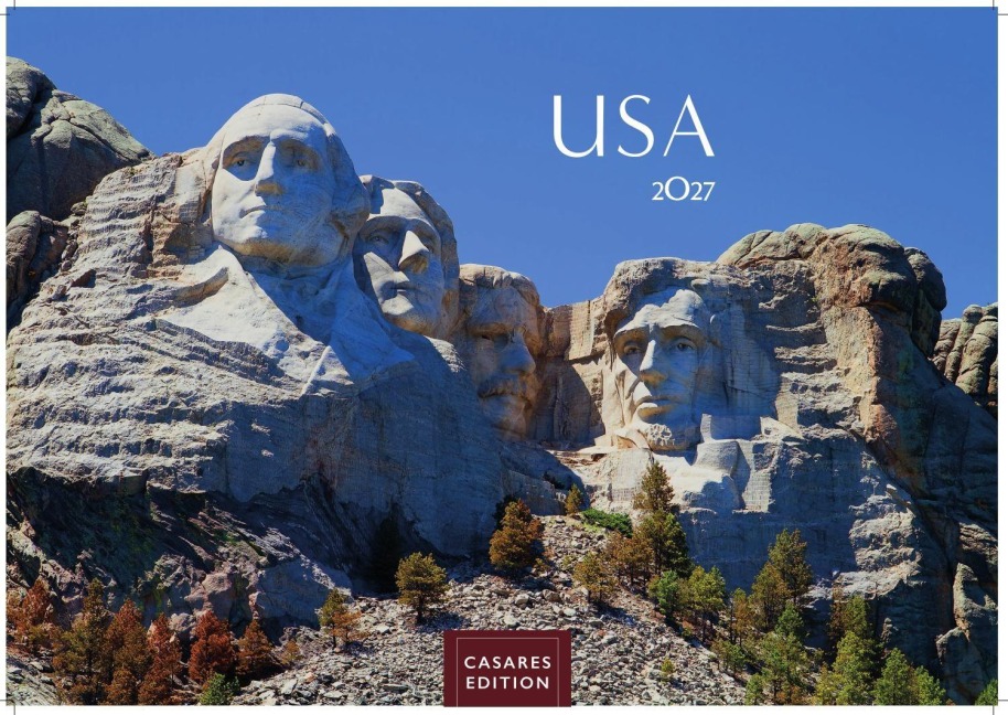 USA Kalender 2027 - Wandkalender | Fotokalender Nordamerika 24x35cm - Atemberaubende Bilder aus den Vereinigten Staaten, ideal als Wanddeko und Geschenkidee - 