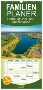 Cover-Bild zum Titel 'Familienplaner 2027 - Hamburg: Vier- und Marschlande mit 5 Spalten (Wandkalender, 21 x 45 cm) CALVENDO' von 'Markus Beck'