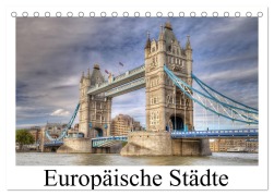Cover-Bild zum Titel 'Europäische Städte (Tischkalender 2026 DIN A5 quer), CALVENDO Monatskalender' von 'Tjphotography (Thorsten Jung)'
