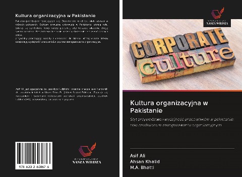 Kultura organizacyjna w Pakistanie - Asif Ali, Ahsan Khalid, M. A. Bhatti