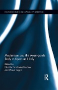 Cover-Bild zum Titel 'Modernism and the Avant-garde Body in Spain and Italy' von ''