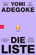 Cover-Bild zum Titel 'Die Liste' von 'Yomi Adegoke'