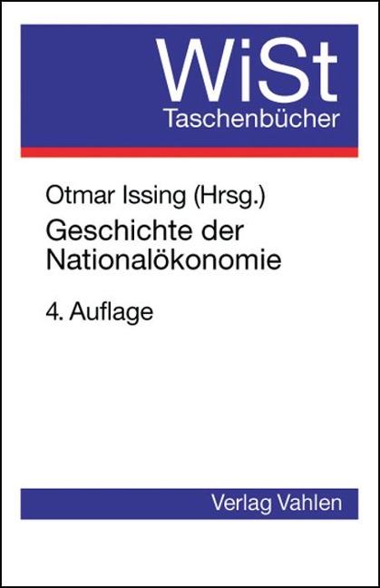 Geschichte der Nationalökonomie - 
