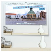 Cover-Bild zum Titel 'WISMAR die Hanststadt (hochwertiger Premium Wandkalender 2026 DIN A2 quer), Kunstdruck in Hochglanz' von 'Günther Klünder'