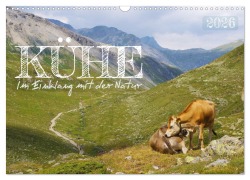 Cover-Bild zum Titel 'Kühe im Einklang mit der Natur (Wandkalender 2026 DIN A3 quer), CALVENDO Monatskalender' von 'Alexandra Kurz'