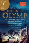 Cover-Bild zum Titel 'Helden des Olymp: Drachen, griechische Götter und römische Mythen - Band 1-5 der Fantasy-Reihe in einer E-Box!' von 'Rick Riordan'