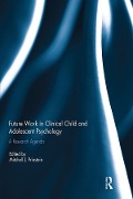Cover-Bild zum Titel 'Future Work in Clinical Child and Adolescent Psychology' von ''
