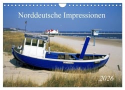 Cover-Bild zum Titel 'Norddeutsche Impressionen (Wandkalender 2026 DIN A4 quer), CALVENDO Monatskalender' von 'Bildarchiv Reupert'