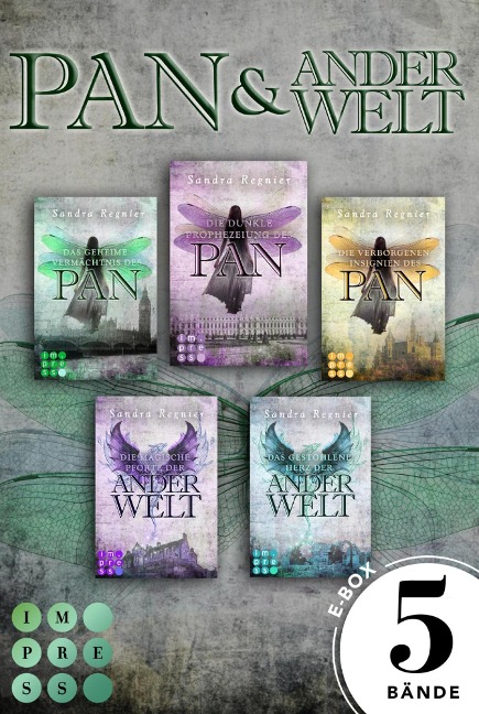 Die Pan-Trilogie: Alle Romane des Pan-Universums in einer Mega-Box! - Sandra Regnier